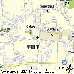 愛媛県喜多郡内子町平岡甲414周辺の地図