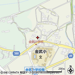 福岡県福岡市西区金武2058周辺の地図