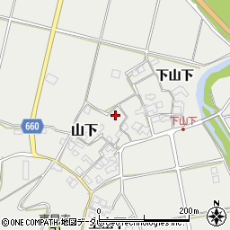 大分県宇佐市山下下山下653周辺の地図