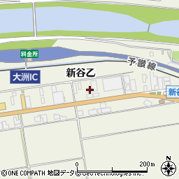 愛媛県大洲市新谷320周辺の地図