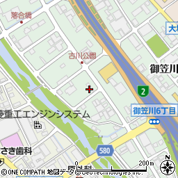 有限会社アド・ティ・ステージ九州周辺の地図