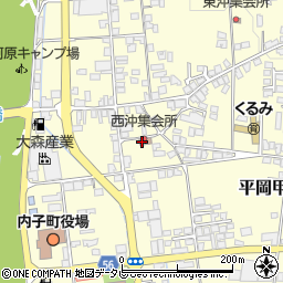 平岡児童公園周辺の地図