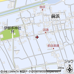 高知県南国市前浜459-2周辺の地図