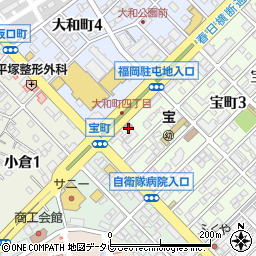 春日宝町郵便局 ＡＴＭ周辺の地図