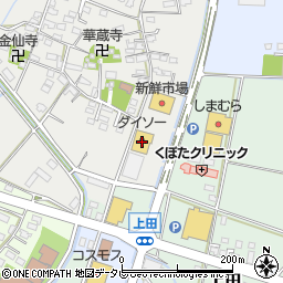 新鮮市場宇佐店周辺の地図