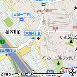 株式会社高嶋造園福岡営業所周辺の地図