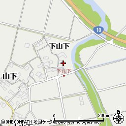 大分県宇佐市山下下山下783周辺の地図