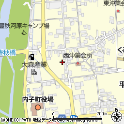 愛媛県喜多郡内子町平岡甲18周辺の地図