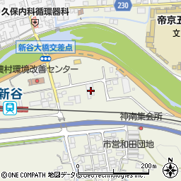 愛媛県大洲市新谷1180周辺の地図