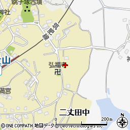 福岡県糸島市二丈田中1丁目周辺の地図