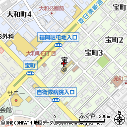 株式会社井口タタミフスマ店　本店周辺の地図