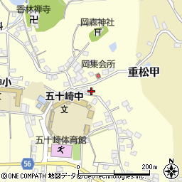 愛媛県喜多郡内子町平岡甲1588周辺の地図