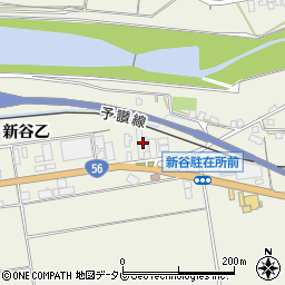 愛媛県大洲市新谷1404周辺の地図