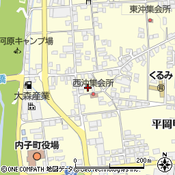 愛媛県喜多郡内子町平岡甲46周辺の地図
