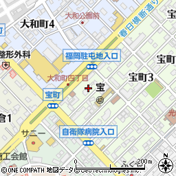 株式会社井口タタミフスマ店　本店周辺の地図