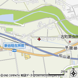 愛媛県大洲市新谷1472周辺の地図