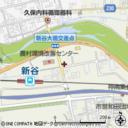 愛媛県大洲市新谷1511周辺の地図