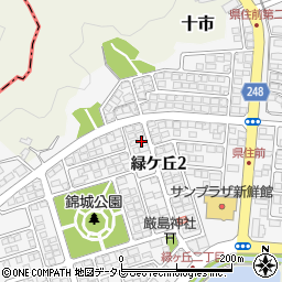 高知県南国市緑ケ丘2丁目1803周辺の地図