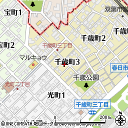 福寿コーポ周辺の地図