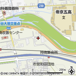 財団法人日本きのこセンター　四国事務所周辺の地図