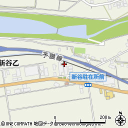 愛媛県大洲市新谷1406周辺の地図