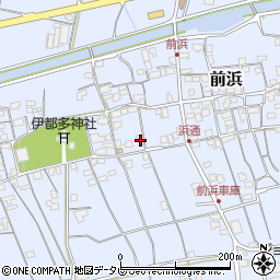 高知県南国市前浜430周辺の地図