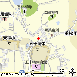 愛媛県喜多郡内子町平岡甲502周辺の地図