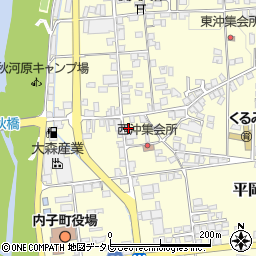 愛媛県喜多郡内子町平岡甲41周辺の地図