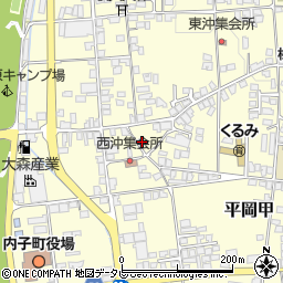 愛媛県喜多郡内子町平岡甲340周辺の地図