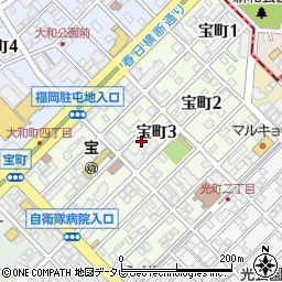 第２宝コーポ周辺の地図