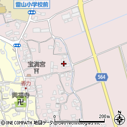 福岡県糸島市蔵持768周辺の地図