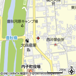 愛媛県喜多郡内子町平岡甲11周辺の地図