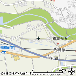 愛媛県大洲市新谷1459周辺の地図