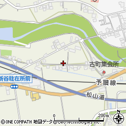 愛媛県大洲市新谷1461周辺の地図