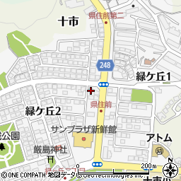高知県南国市緑ケ丘2丁目1216周辺の地図