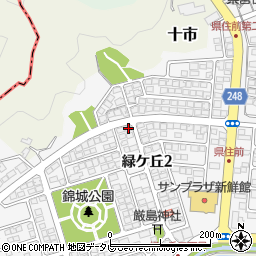 高知県南国市緑ケ丘2丁目1801周辺の地図