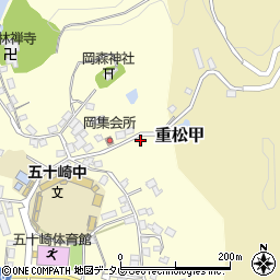 愛媛県喜多郡内子町平岡甲1581周辺の地図