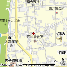 愛媛県喜多郡内子町平岡甲43周辺の地図