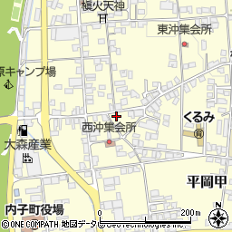 愛媛県喜多郡内子町平岡甲337周辺の地図