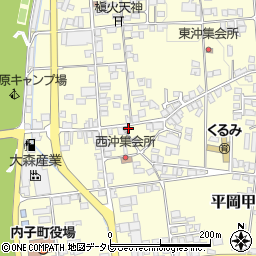 愛媛県喜多郡内子町平岡甲336周辺の地図
