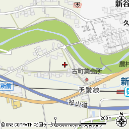 愛媛県大洲市新谷1447周辺の地図