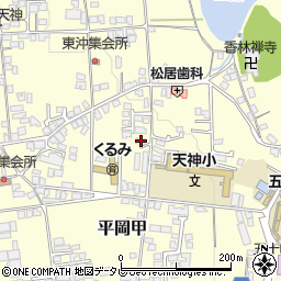 愛媛県喜多郡内子町平岡甲434周辺の地図