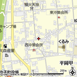 愛媛県喜多郡内子町平岡甲1867周辺の地図