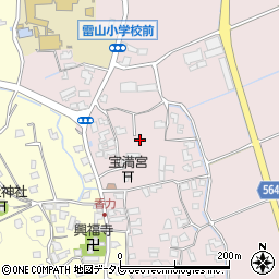 福岡県糸島市蔵持782周辺の地図