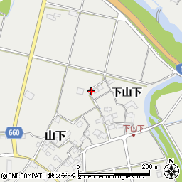 大分県宇佐市山下下山下748周辺の地図