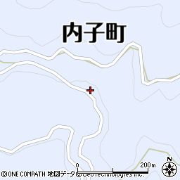 愛媛県喜多郡内子町只海甲1127周辺の地図