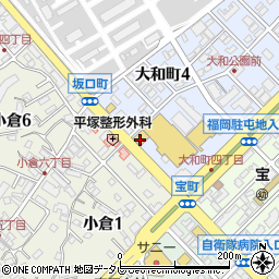ダイソー春日宝町店周辺の地図