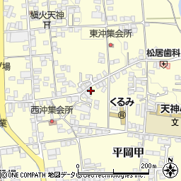 愛媛県喜多郡内子町平岡甲348周辺の地図