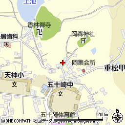 愛媛県喜多郡内子町平岡甲1615周辺の地図