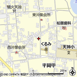 愛媛県喜多郡内子町平岡甲353周辺の地図